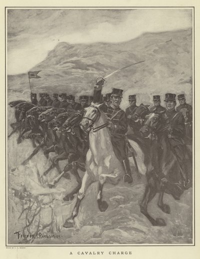 Una carica di cavalleria da Fletcher C. Ransom