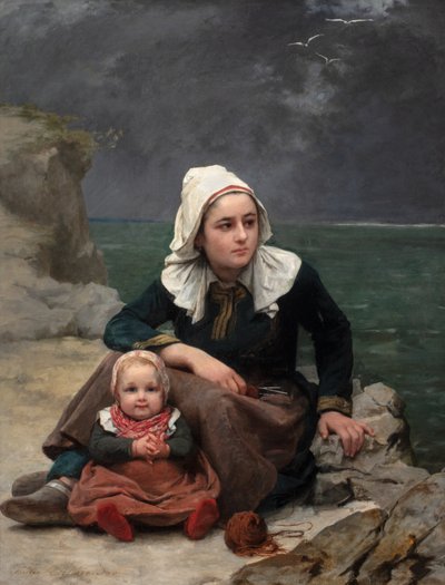 Le Grain (La burrasca), c.1871-81 da Félicie (1831 88) Schneider