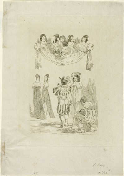 Il gabinetto satirico da Félicien Rops