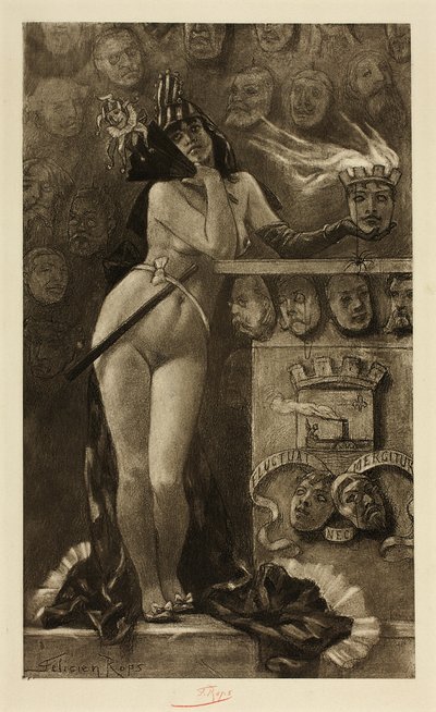 Maschere moderne da Félicien Rops