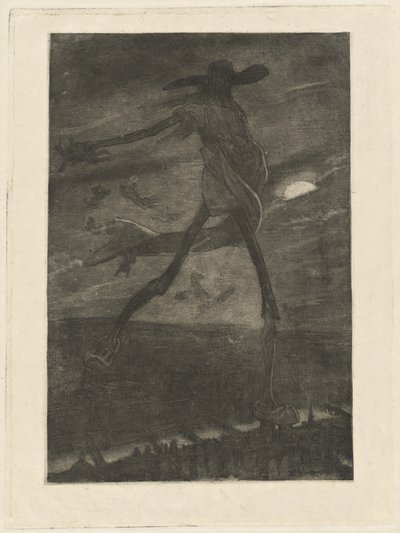 Satana che semina zizzania da Félicien Rops