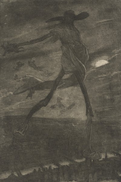 Satana che Semina Zizzania da Félicien Rops