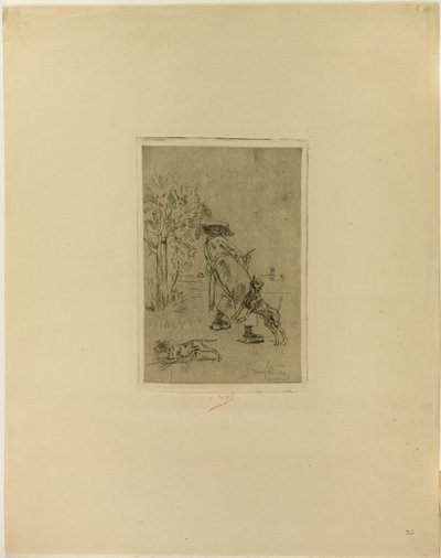Prendere il tè da Félicien Rops