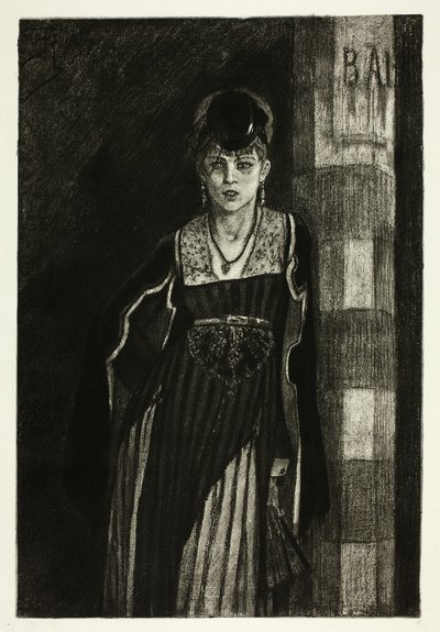 Il Bevitore di Assenzio da Félicien Rops