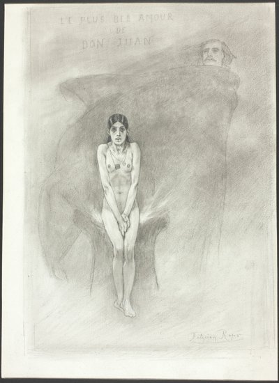 Il più grande amore di Don Giovanni da Félicien Rops