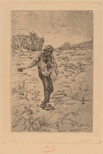 La parabola del seminatore da Félicien Rops
