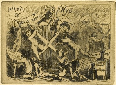 La stampa da Félicien Rops
