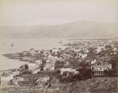 Beyrouth. Vista dal collegio americano da Félix Bonfils