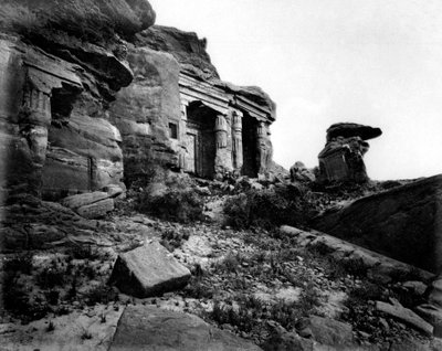 Gebel Silsileh, Egitto, 1878 da Félix Bonfils