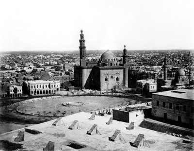 Veduta generale del Cairo, Egitto, 1878 da Félix Bonfils