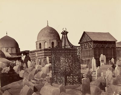 Gruppi di tombe - Damasco da Félix Bonfils