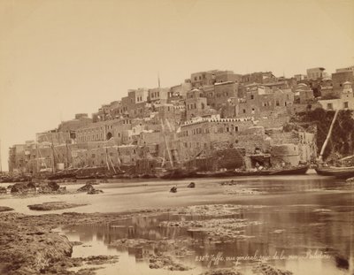 Jaffa, vista generale dal mare - Palestina da Félix Bonfils
