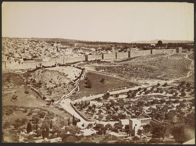 [Gerusalemme] da Félix Bonfils