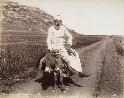 Ritratto di un contadino nei pressi di Haifa. L