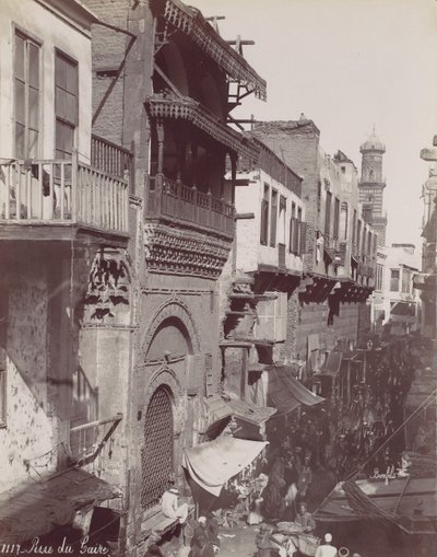 Rue du Caire da Félix Bonfils