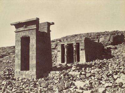 Tempio di Andour da Félix Bonfils