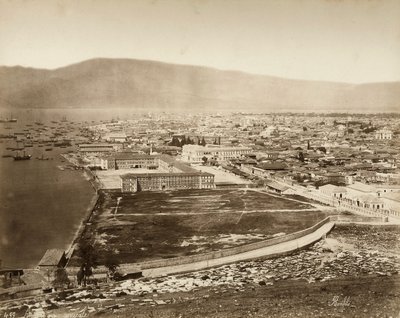 Veduta di Smirne, in Turchia da Félix Bonfils