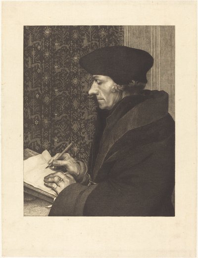 Erasmo da Félix Bracquemond after Hans Holbein the Younger
