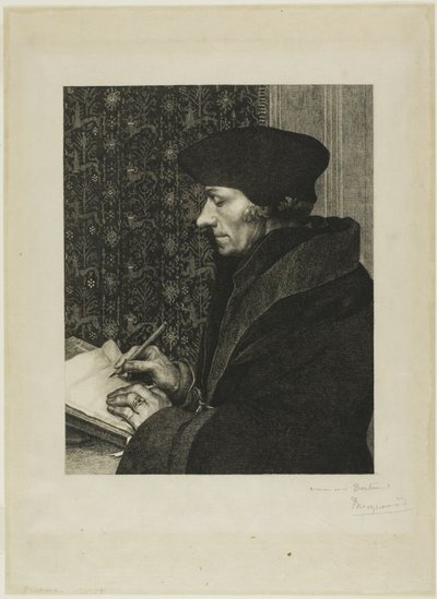 Erasmus da Félix Henri Bracquemond