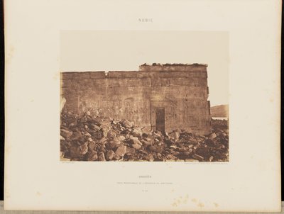 Dandoûr. Parete meridionale dell