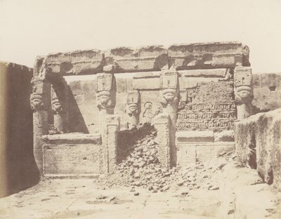 Dendérah Tentyris, Tempio di Athôr - Santuario posto all