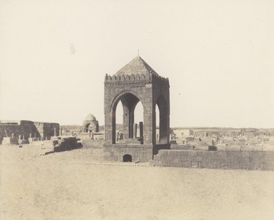 Le Kaire, Cimitero dei Mamelucchi, 1851-52 da Félix Teynard