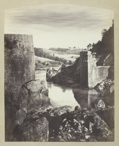 Paesaggio con rovina da Félix Thiollier