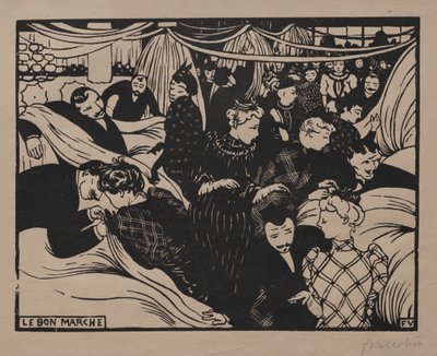 Bon Marché da Félix Vallotton