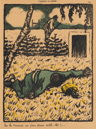 Crimini e Punizioni VII, 764: Troverai che è piuttosto difficile! da Félix Vallotton