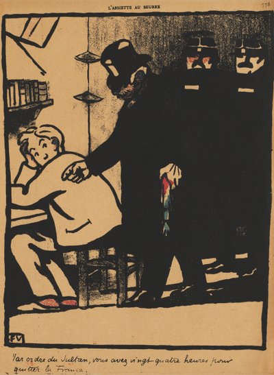 Crimini e Punizioni XXI, 778: Per ordine del Sultano da Félix Vallotton