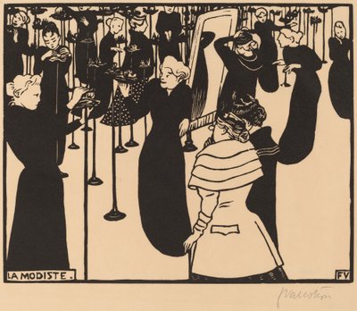 La Modista da Félix Vallotton