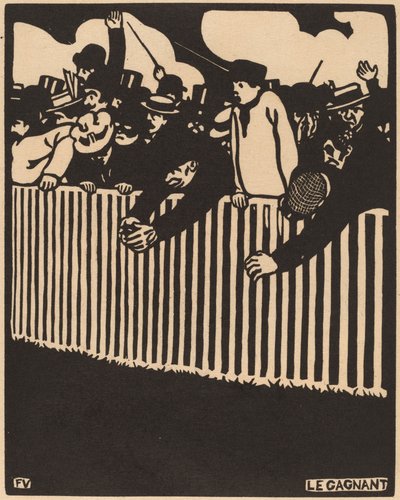 Il vincitore da Félix Vallotton