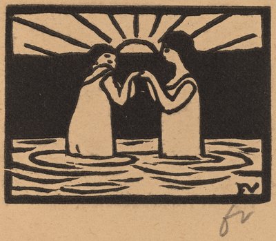 Giocando al sole da Félix Vallotton