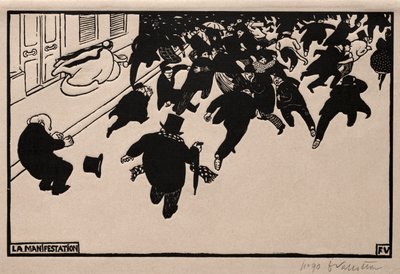 La Protesta da Félix Vallotton