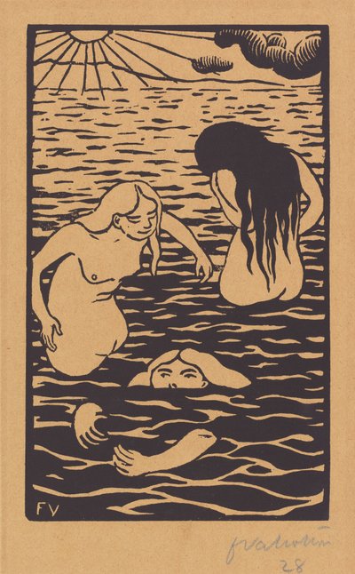 Tre bagnanti da Félix Vallotton