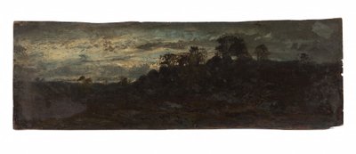 Barbizon, la sera, seconda metà del XIX secolo da Félix Ziem