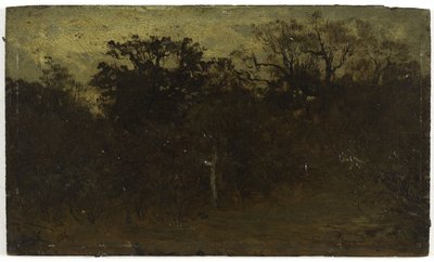 Angolo di foresta, tra il 1850 e il 1860 da Félix Ziem