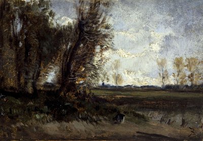 La mare, tra il 1850 e il 1860 da Félix Ziem