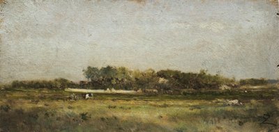 Saint-Ouen, 2ª metà del XIX secolo da Félix Ziem
