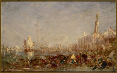 Venezia, 2ª metà del XIX secolo da Félix Ziem