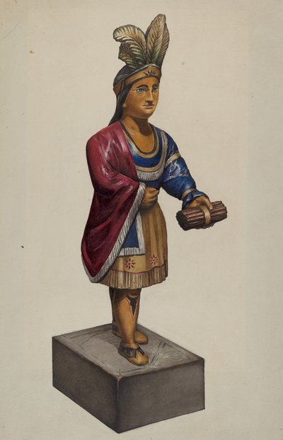 Indiano del negozio di sigari da Flora Merchant