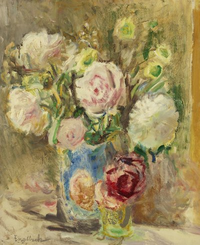 Rose e peonie, c.1936 da Florence Engelbach
