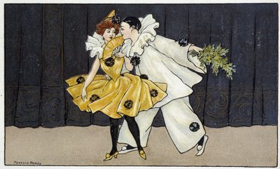 Pierrot e Colombina da Florence Hardy