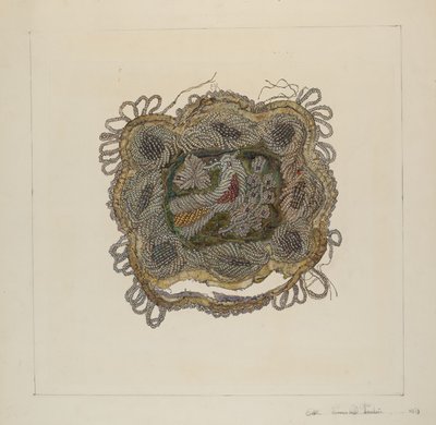 Cuscino con perline da Florence Truelson