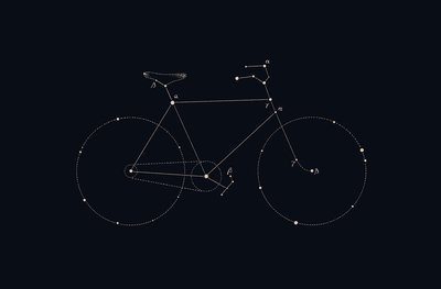 Costellazione di biciclette da Florent Bodart