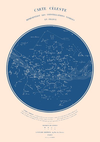 Carte Celeste - ASTER EDITION, 2022 da Florent Bodart
