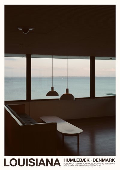 Vista sul mare - Museo della Louisiana, 2023 da Florent Bodart