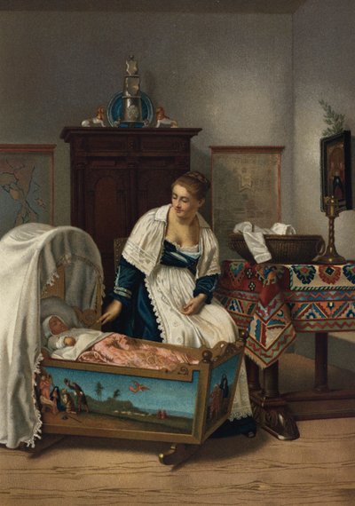 La giovane madre da Florent Willems