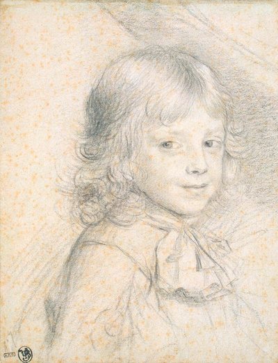 Ritratto di Philippe de Savoie da bambino, 1660s-1670s da Florent de La Mare Richart