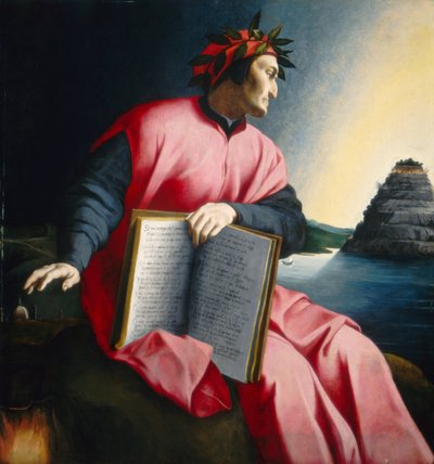 Ritratto allegorico di Dante da Florentine 16th Century
